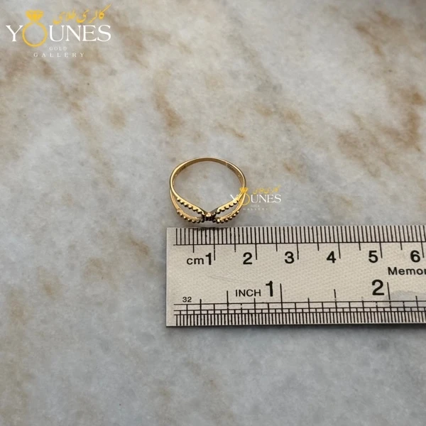 انگشتر طلا بینهایت مینیمال